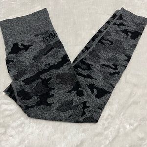Gymshark Camo Seamless Leggings Size L